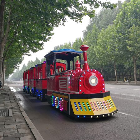 Tourist trackless train
