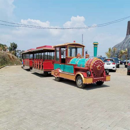 Tourist trackless train