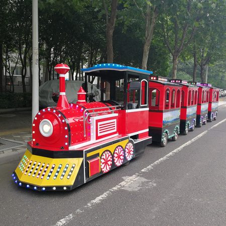 Tourist trackless train