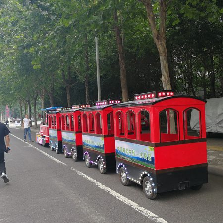 Tourist trackless train