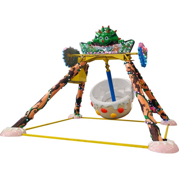 Dinosaur Frisbee Ride