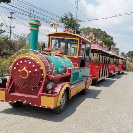 Tourist trackless train