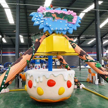 Dinosaur Frisbee Ride