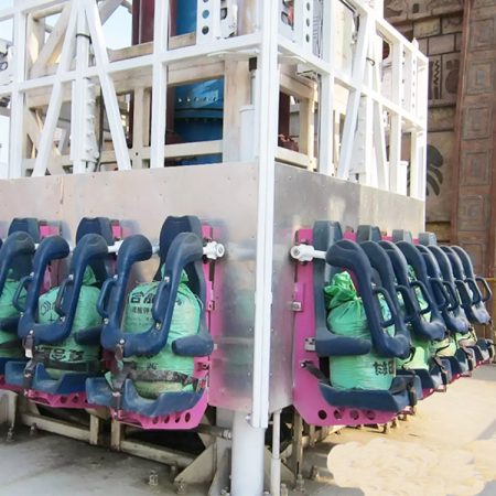 Double launch tower ride