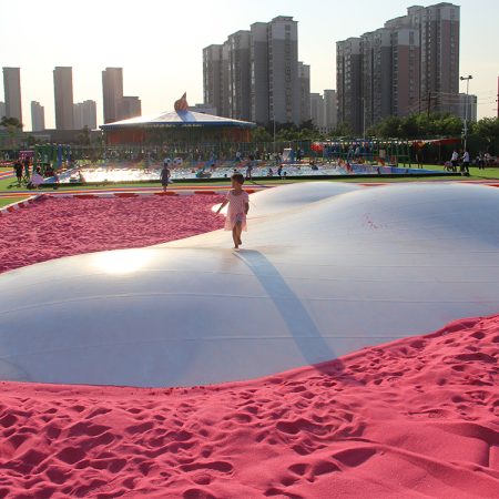 Bounce cloud trampoline