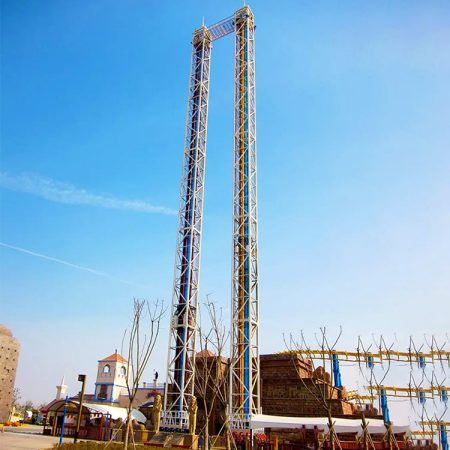 Double launch tower ride