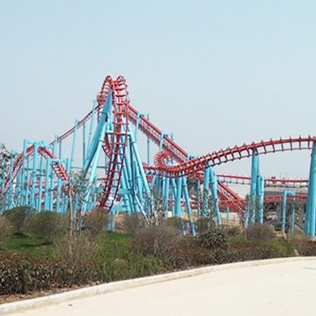 Suspended roller coaster