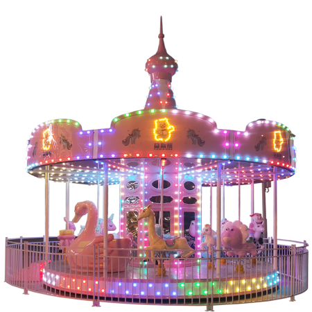 16 Seats Macaron Carousel
