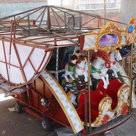 16 seats Carousel with Trailer